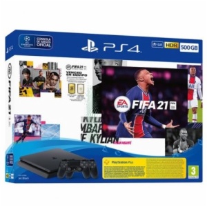 CONSOLA SONY PS4SLIM+FIFA21+FUT21